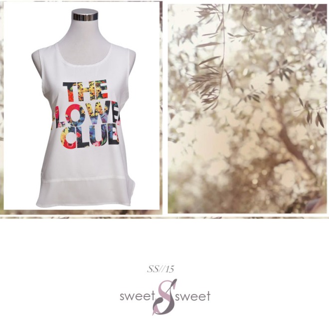 camiseta flores | SweetSwet